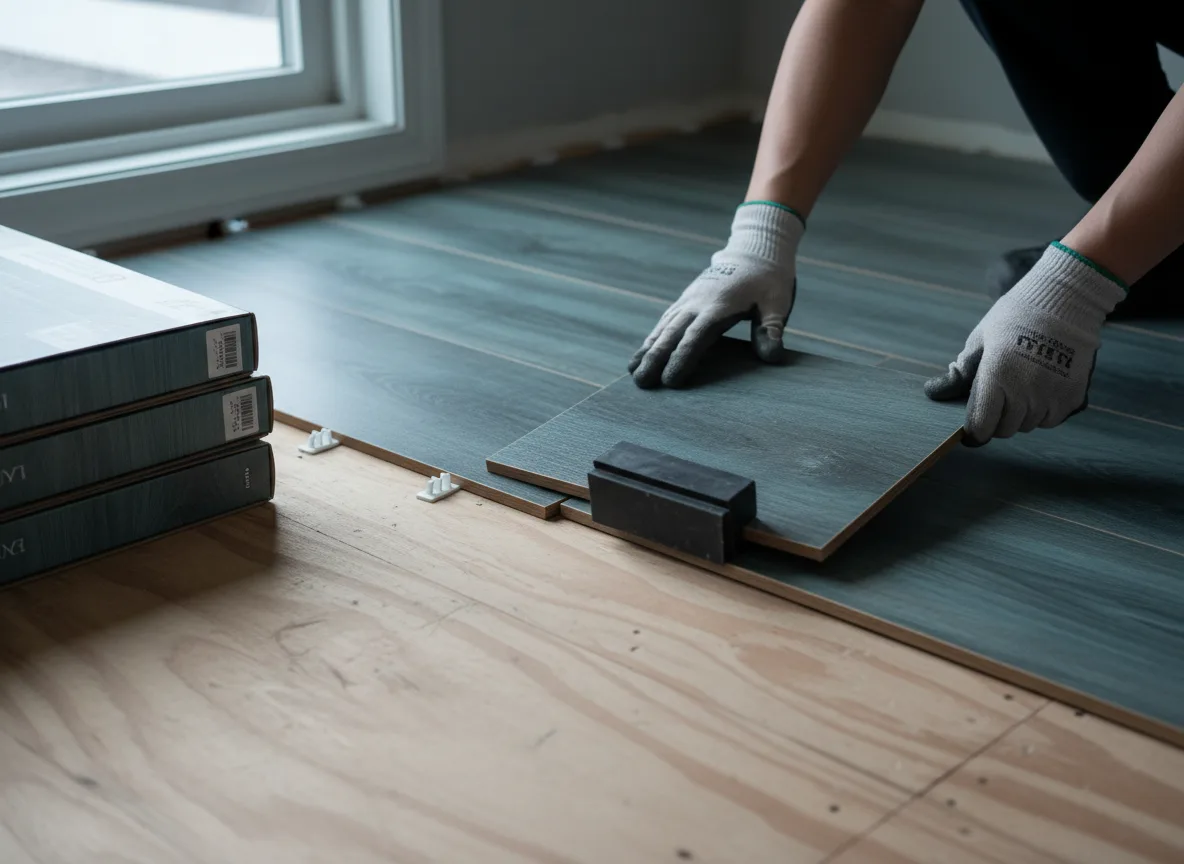 Luxury Vinyl Plank Installation company in New York Mills, MN